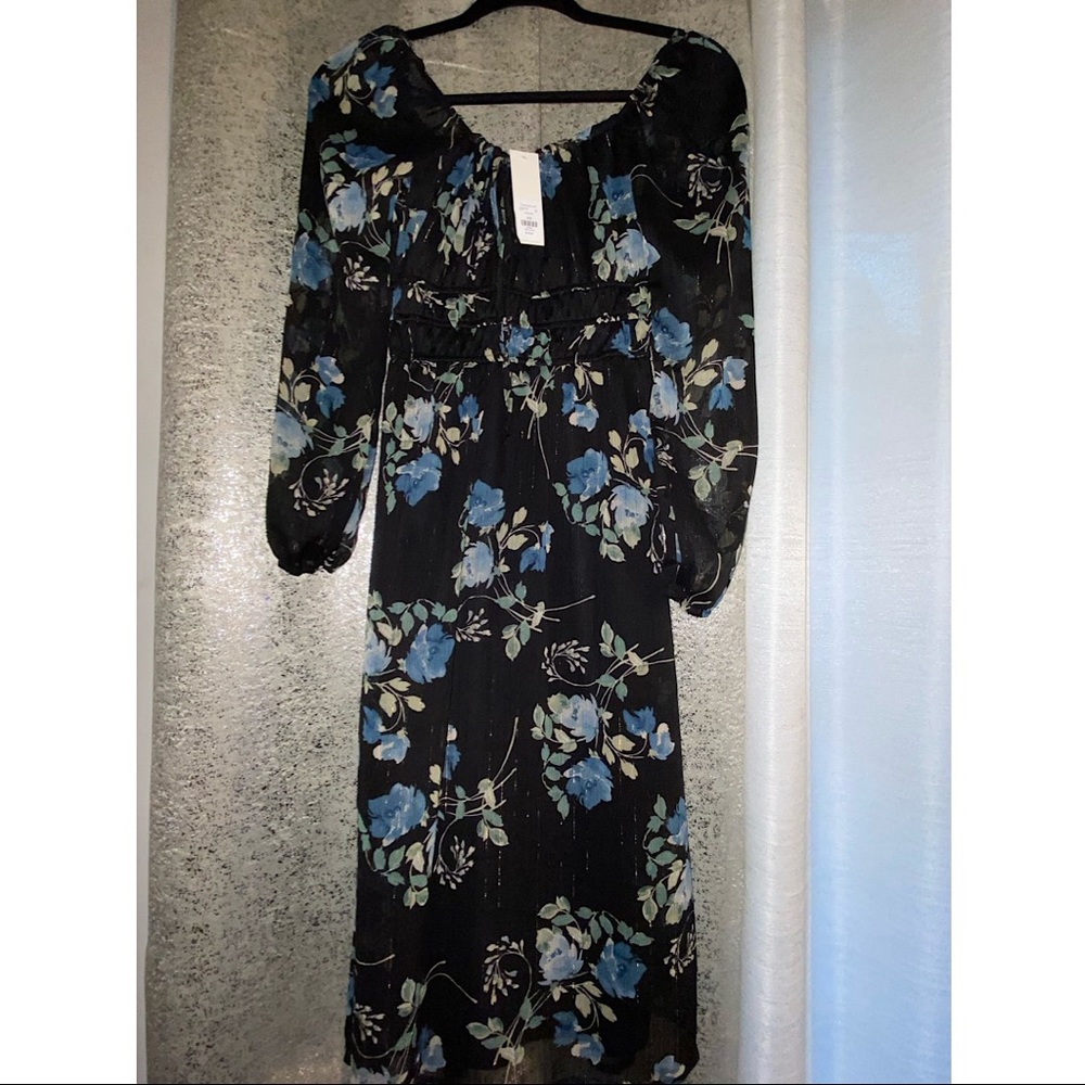 Floral Chiffon Dress